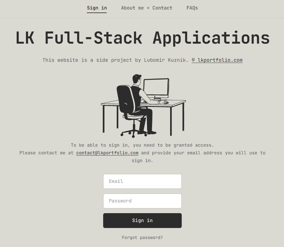 LK Full-Stack Portal