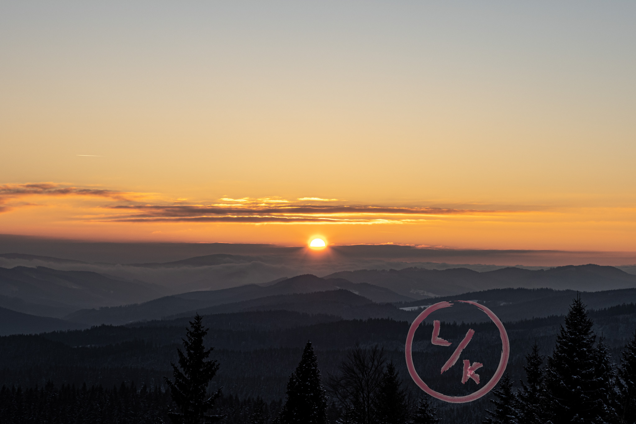 Mountain sunset 2